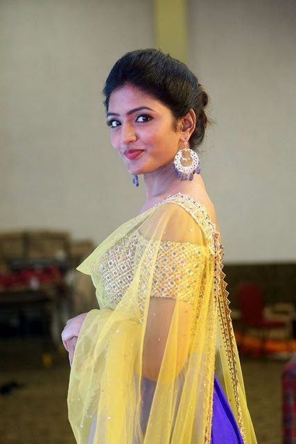 Telugu Actress Eesha Rebba In Yellow Lehenga Voni 8